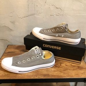 Converse Slip On All Star Chuck Taylor Gray
